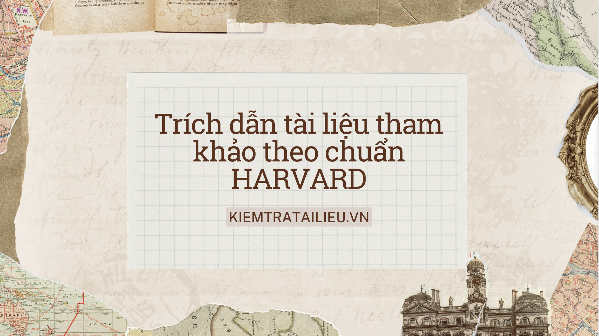 Cách tạo danh mục tài liệu tham khảo theo chuẩn trích dẫn Harvard